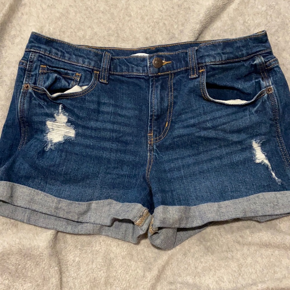 mid rise shorts